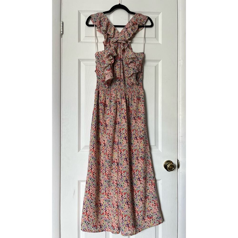 Rebecca Taylor Ruffle Strap 'Margo' Floral Jumpsuit - Size 10 - NWT